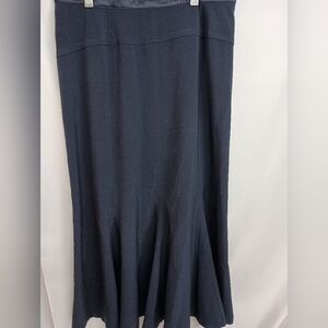 Zac & Rachel Blue Maxi Office Siren Church Trumpet Skirt (#172)‎